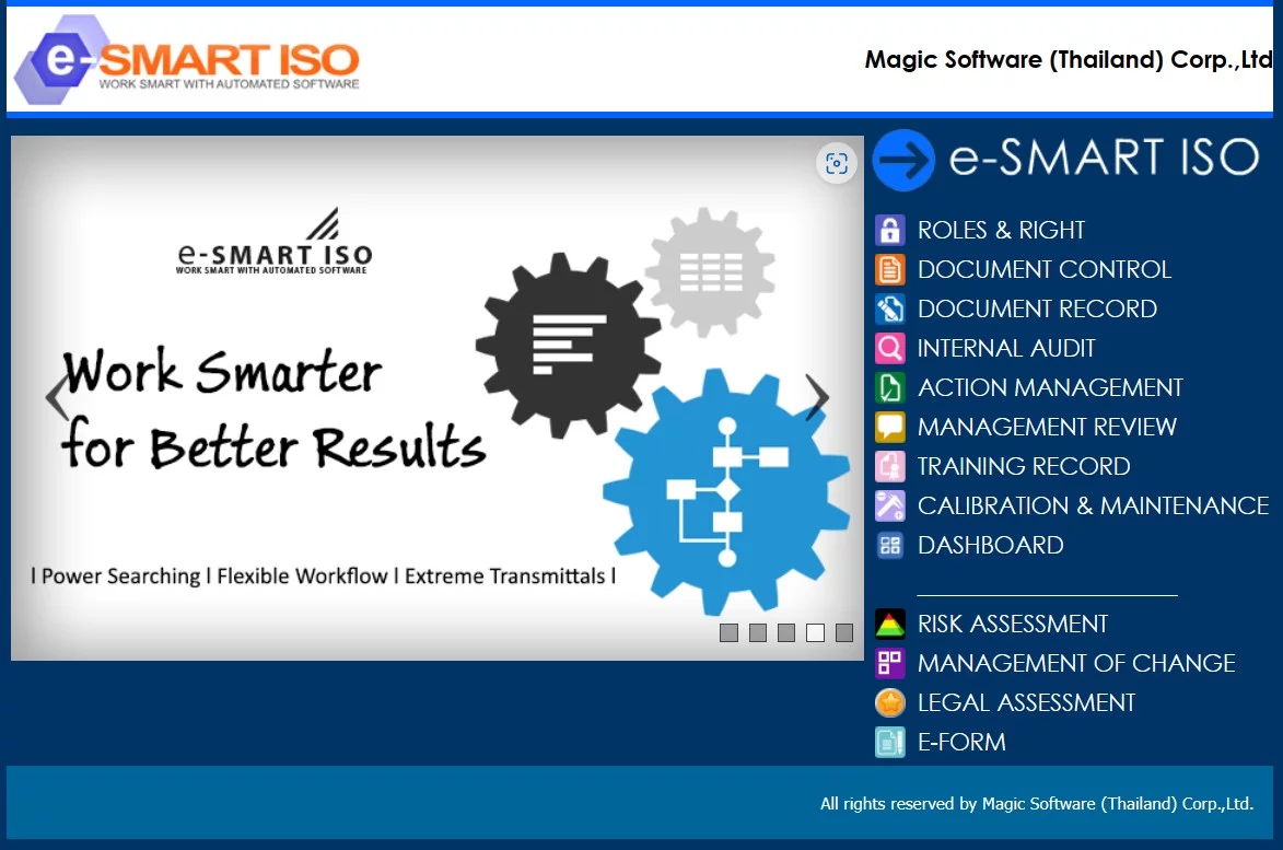 e-SMART ISO